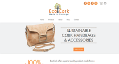 Desktop Screenshot of ecocork.us