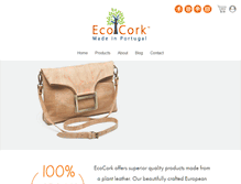 Tablet Screenshot of ecocork.us